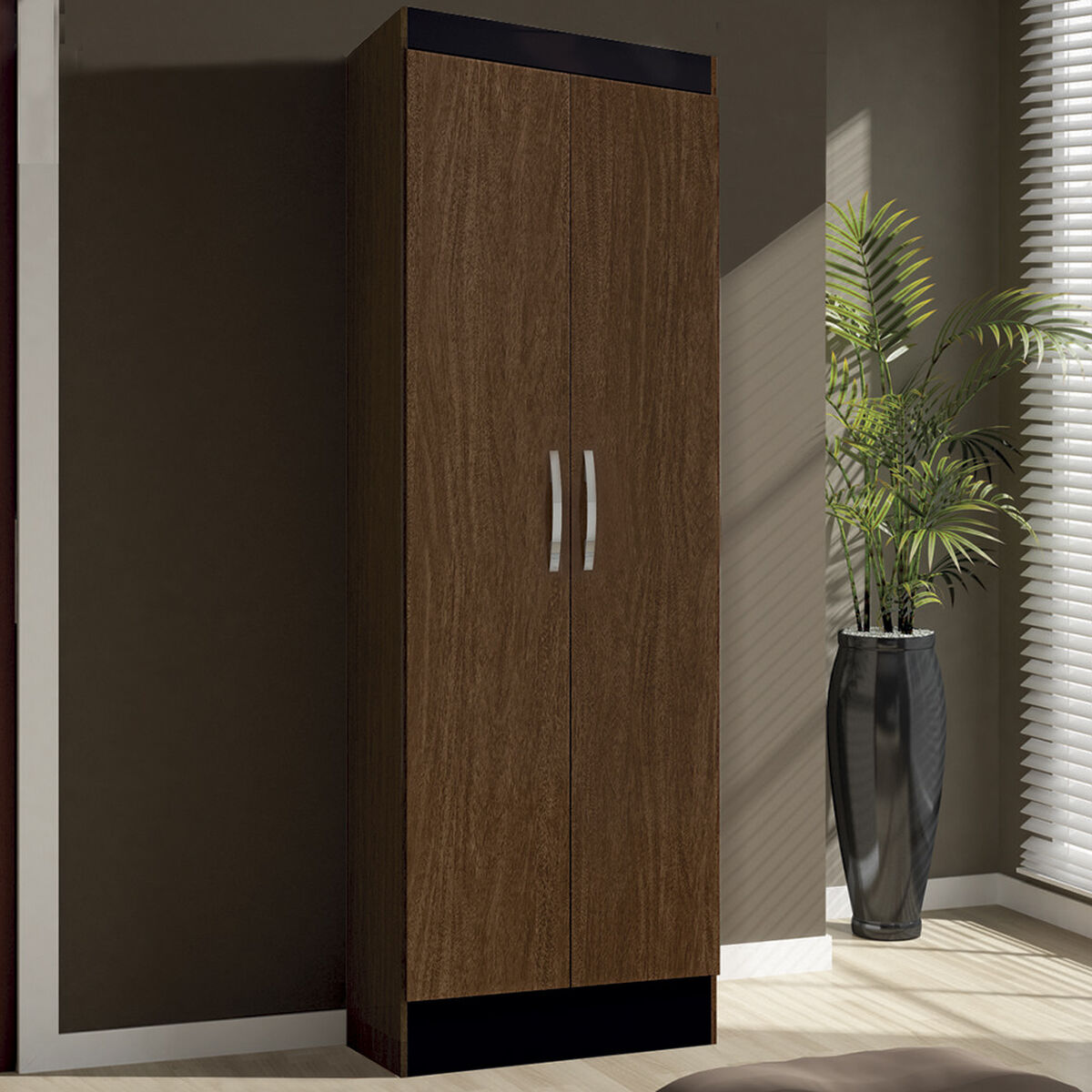 Clóset Casanova 2 Puertas 2 Colgadores  M-222-7