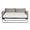 Sofá Cama Latam Home Livorno 3 Cuerpos Gris