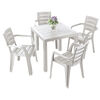 Mesa para Terraza Rimax Baru Gris Hielo 75X75
