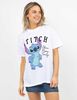 Polera Con Dibujos Animados Manga Corta Mujer Icono
