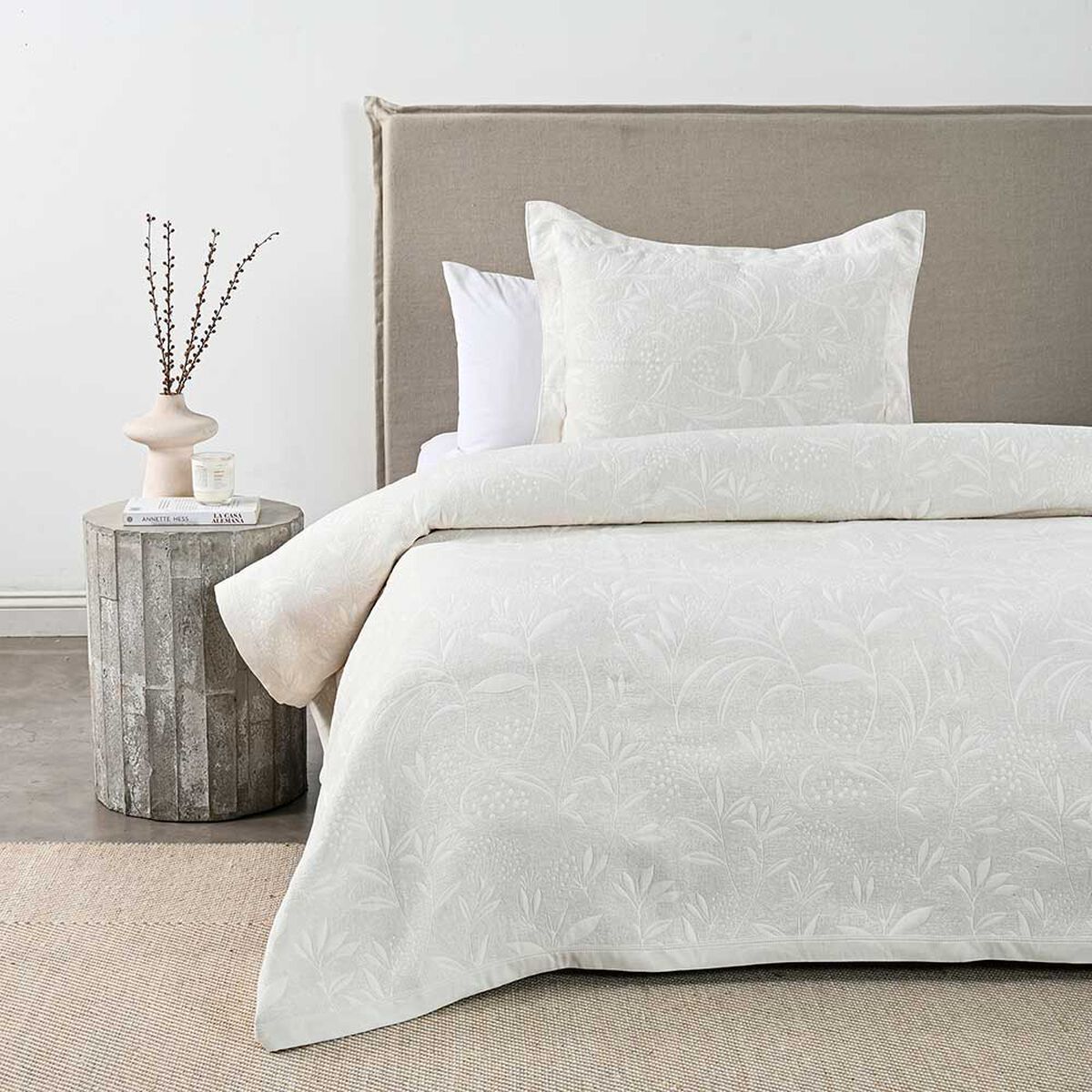 Quilt Royal Supreme 1.5 Plazas Aitana Crudo