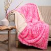 Manta Plush Sherpi Deluxe&nbsp;127X152 Fucsia