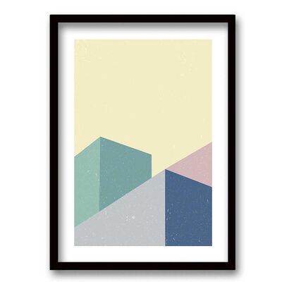 Cuadro Decorativo Retela Edificio 50 x 35 cm