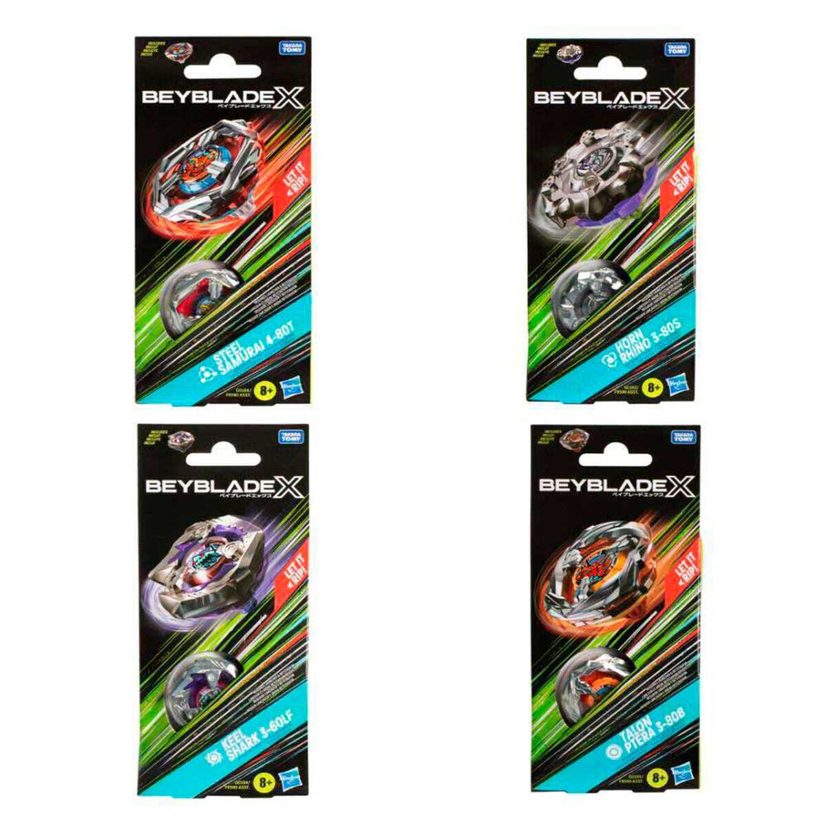 Trompo Beyblade X Kit de Refuerzo Surtido