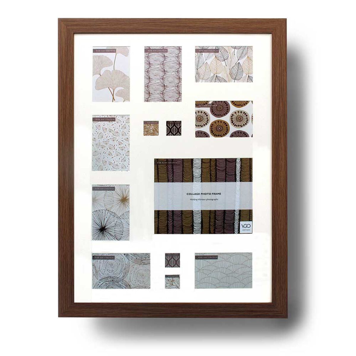 Marco Vgo Collage Café Oscuro 50 x 70 cm