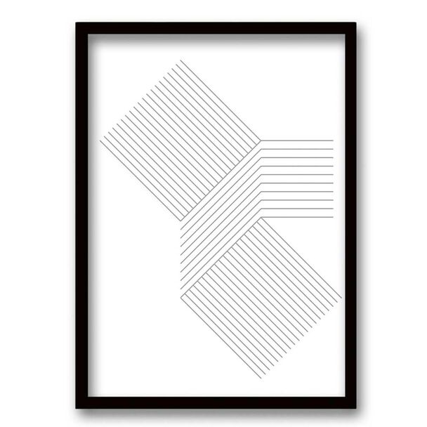 Cuadro Decorativo Retela Abstract Hip Lines 40 x 30 cm