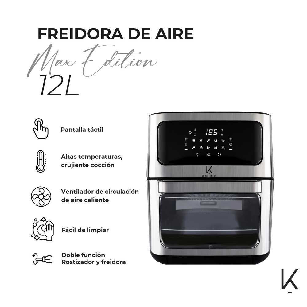 Kitchen-it Max Edition 12 L Acero Inoxidable, foto 3