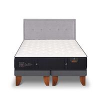 Cama Europea CIC Base Dividida King Premium + Respaldo