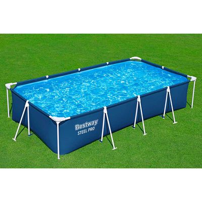 Imagen 1 del producto Piscina Estructural Rectangular Bestway Steel Pro 211x400 cm 5700 Litros