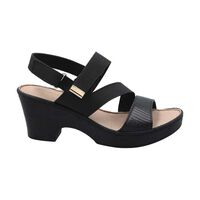 Sandalia Mujer Azaleia Negro, Cafe