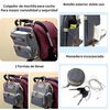 Mochila Maternal Lubabycas Impermeable con Accesorios Negra