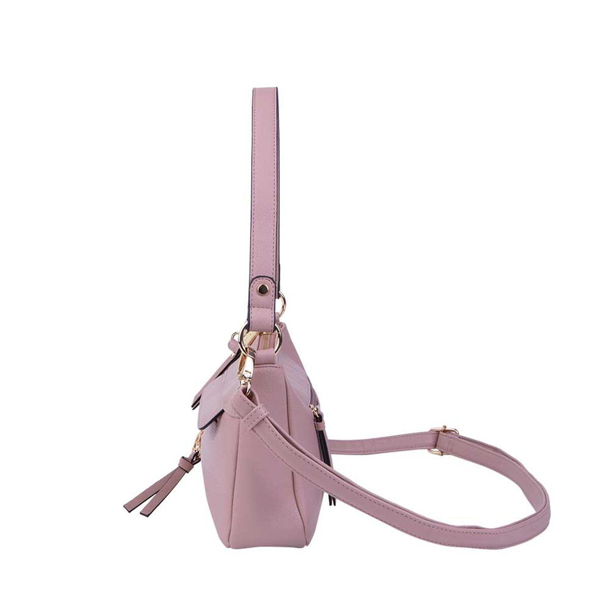 Cartera Bandolera Rosada Lourdes Secret