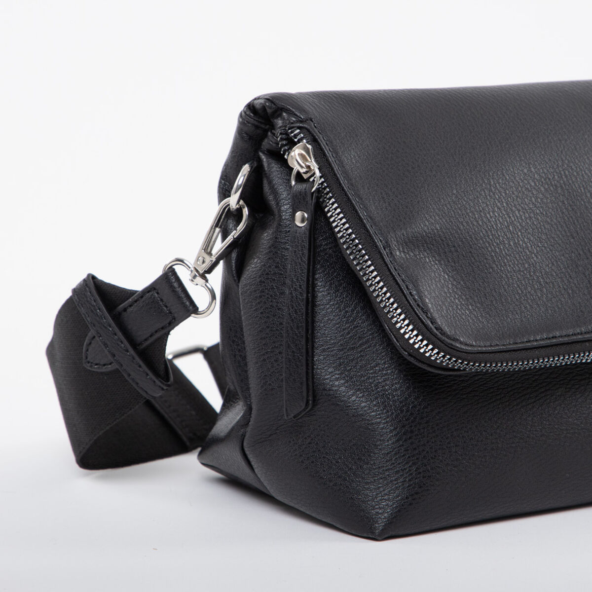 Bolso Ecocuero Negro Icono