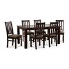 Juego de Comedor CIC Ñuble 6 Sillas Chocolate