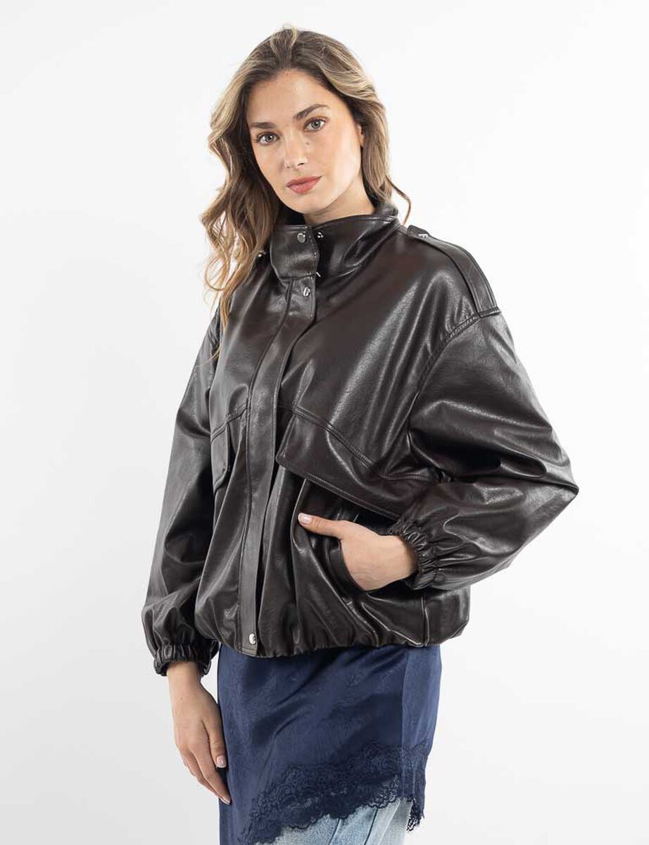 Chaqueta Ecocuero Mujer Zibel