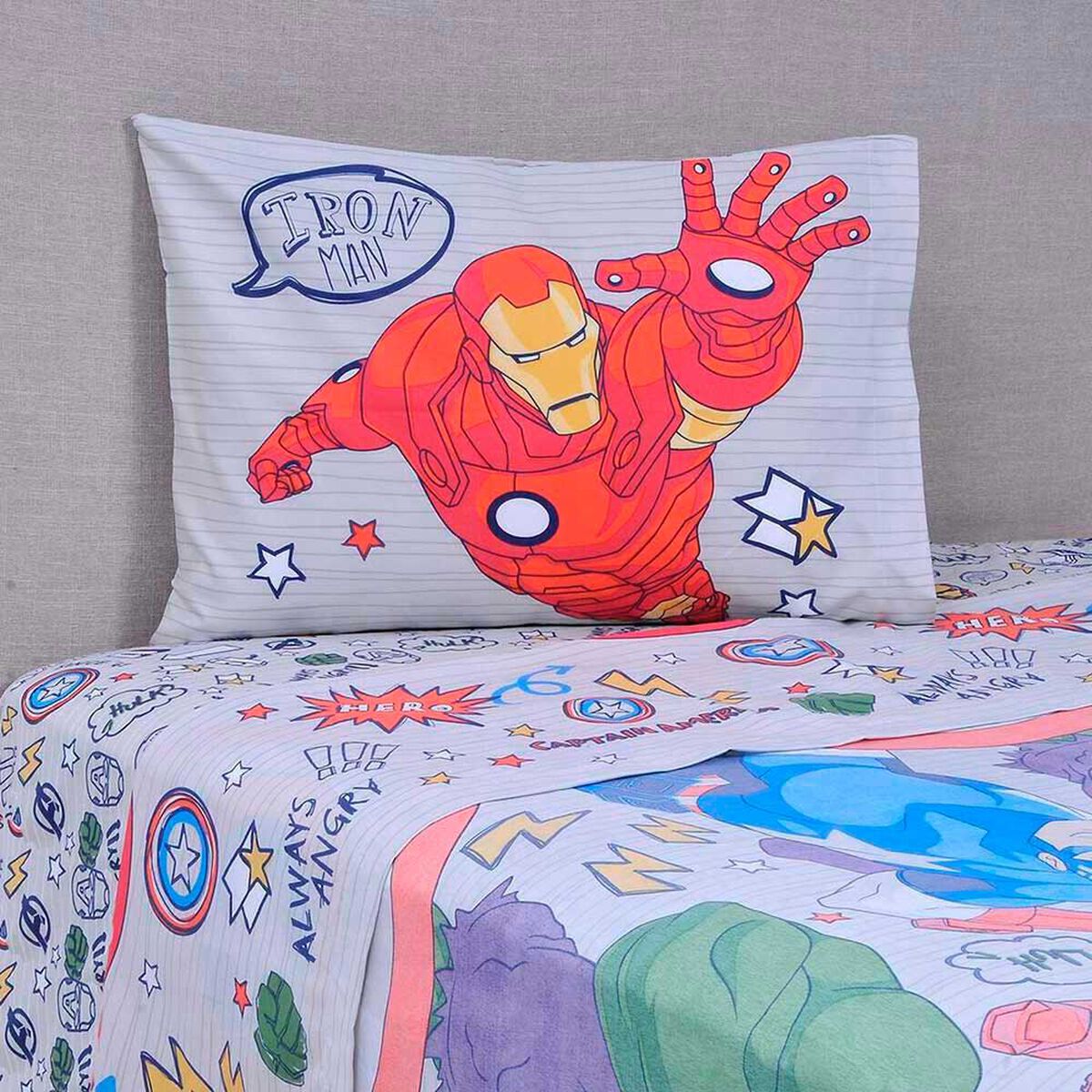 Juego de S&aacute;banas Infantil Disney 1,5 Plazas War