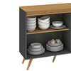 Buffet Jdo & Design Retro Grafito