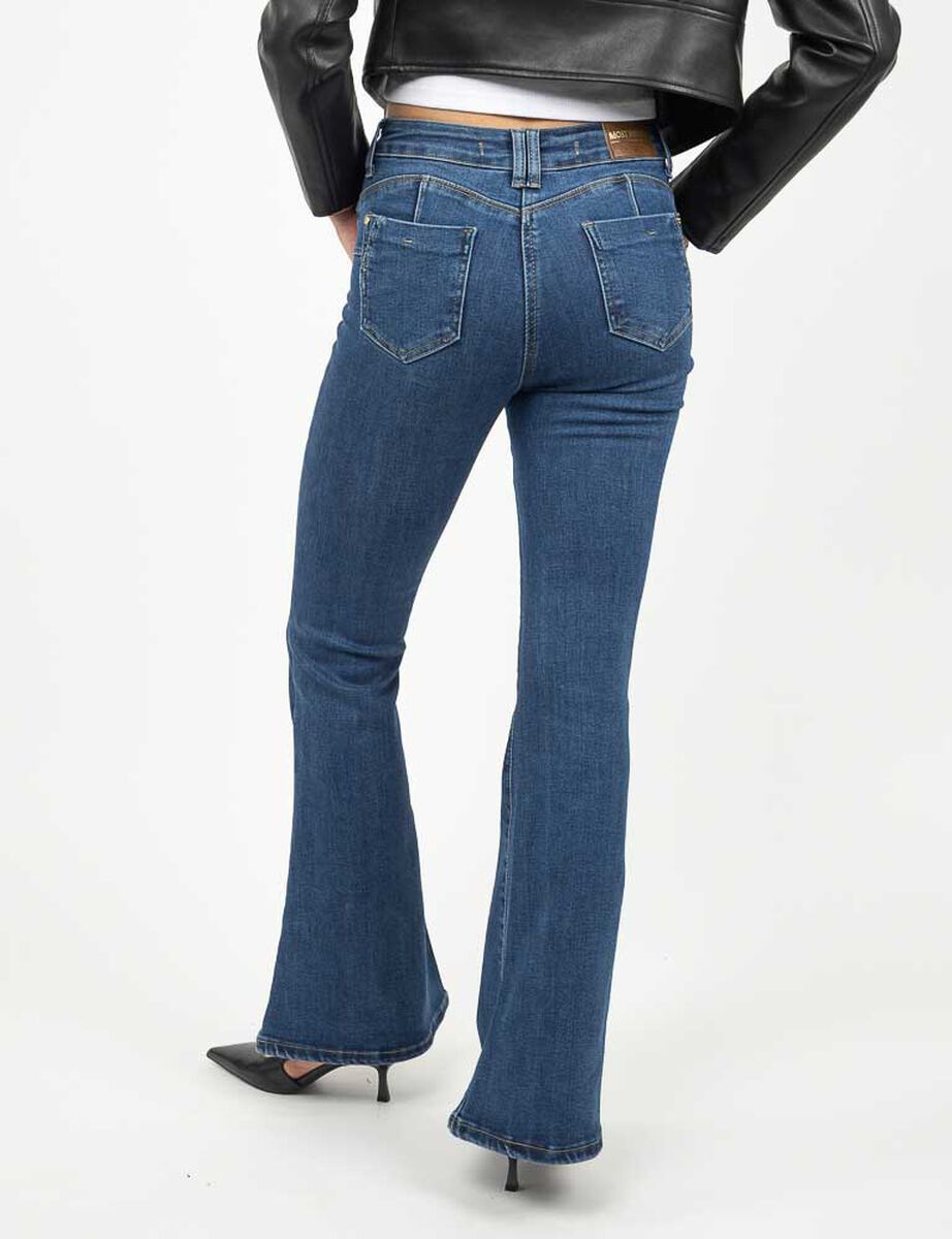 Jeans Flare Mujer Most Wanted