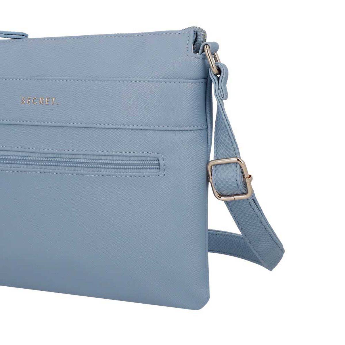 Cartera Bandolera Secret Albacete SC7 Mediana Celeste