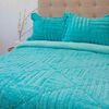 Cubrecama Doral Super King Turquesa Senses