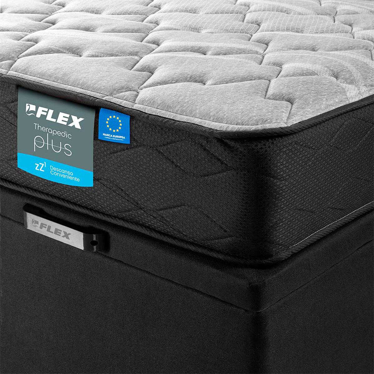 Cama Europea Flex 2 Plazas Therapdic Plus 200 cm