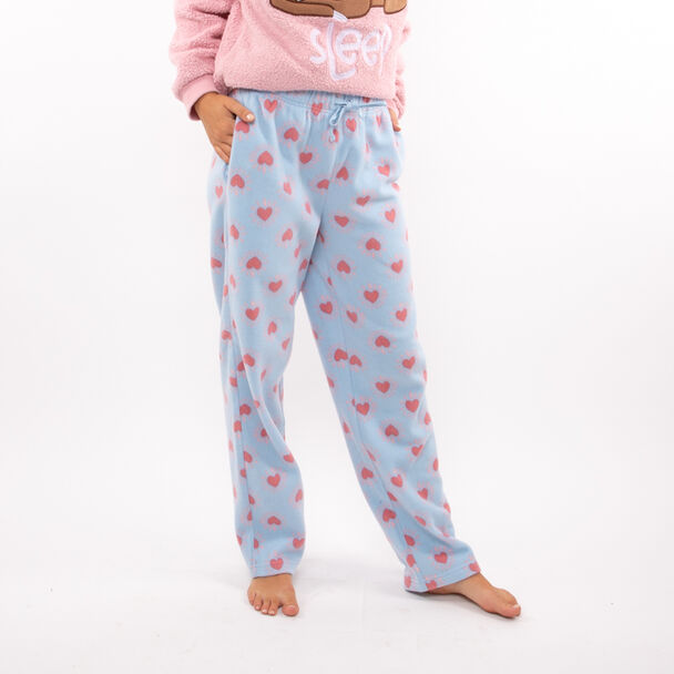 Pantalón de Pijama Polar Mujer Icono