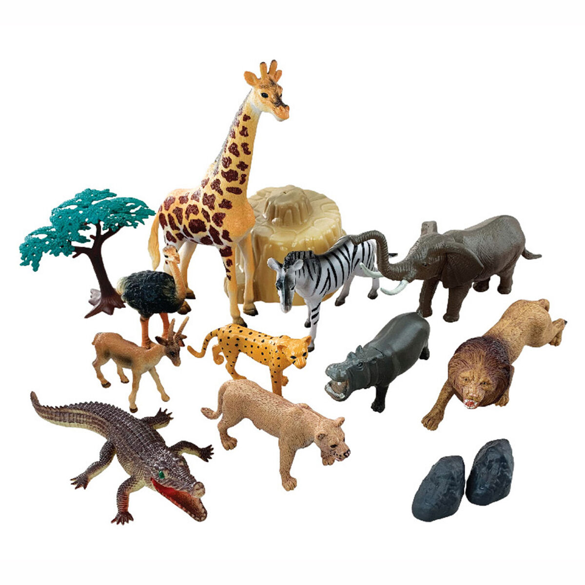 Set Animales Salvajes Selva