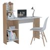 Escritorio Silcosil Biblioteca Blanco Madera