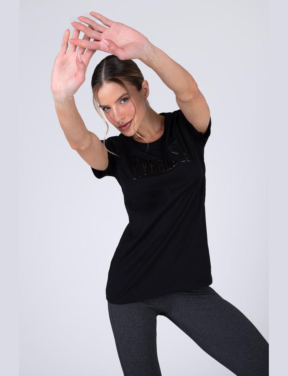 Polera Manga Corta Casual Sport Mujer Everlast