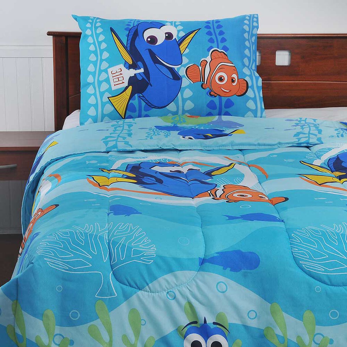 Plumón Estampado Disney 1,5 Plazas Dory