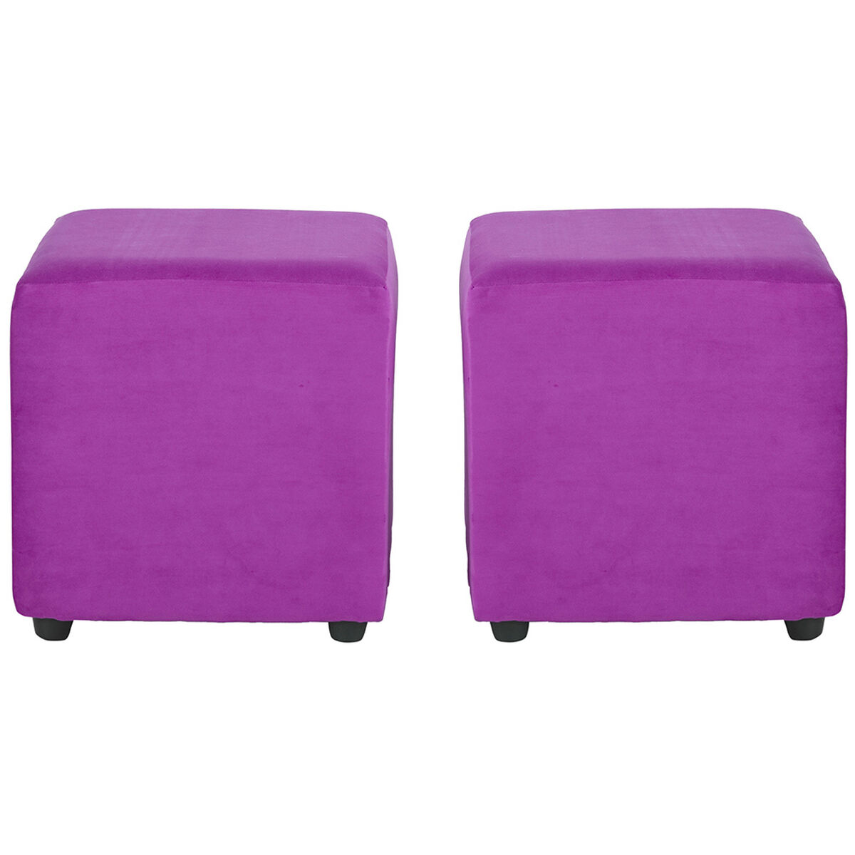 Set 2 Pouf Bodevir Cali Fucsia