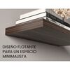 Repisa Flotante Wall Tuhome Habano 80 x 25 cm 