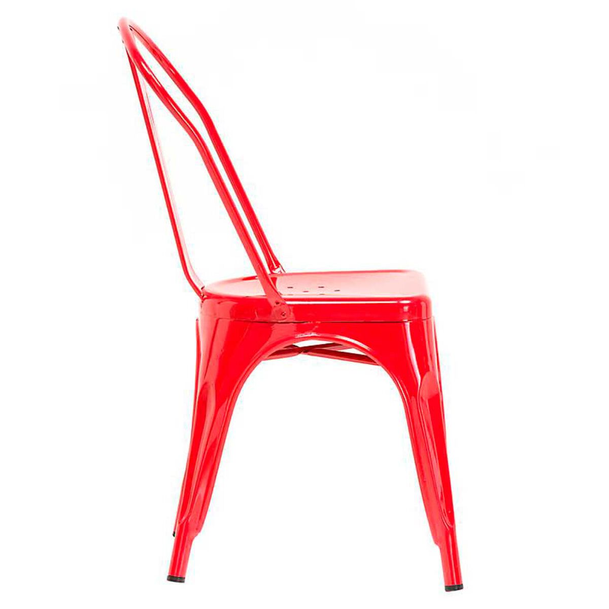 Pack 4 Sillas Idetex Antique Rojo