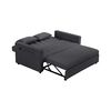 Sofá Cama Celta Luxe 3 Cuerpos Gris Oscuro