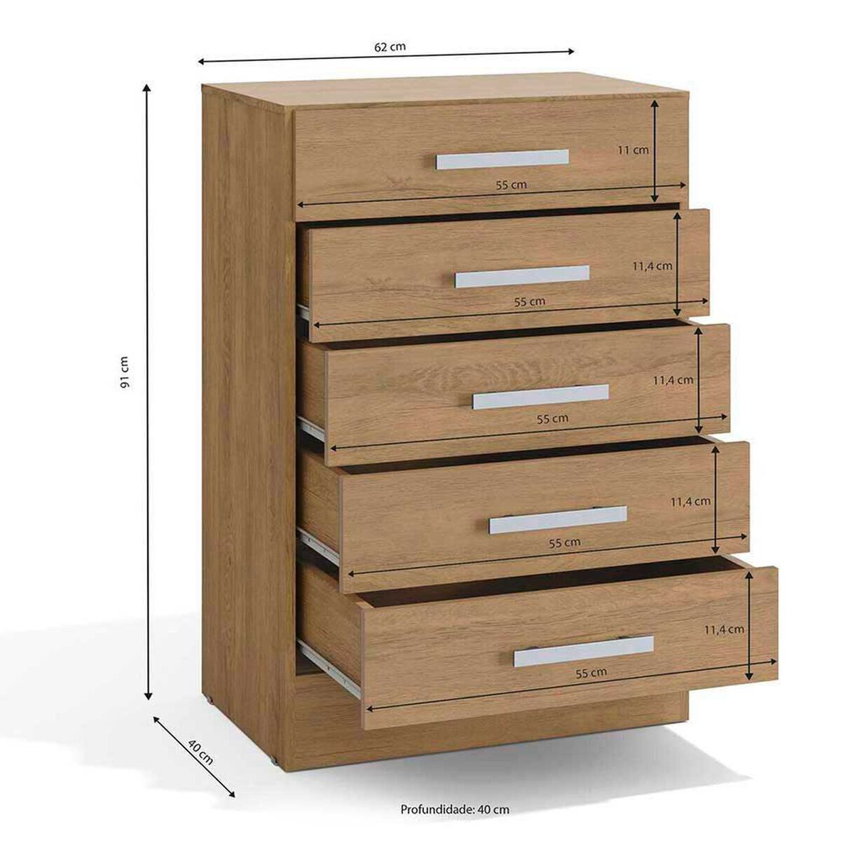 C&oacute;moda S215 5 Cajones