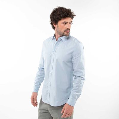 Camisa Algodón Manga Larga Hombre Portman Club