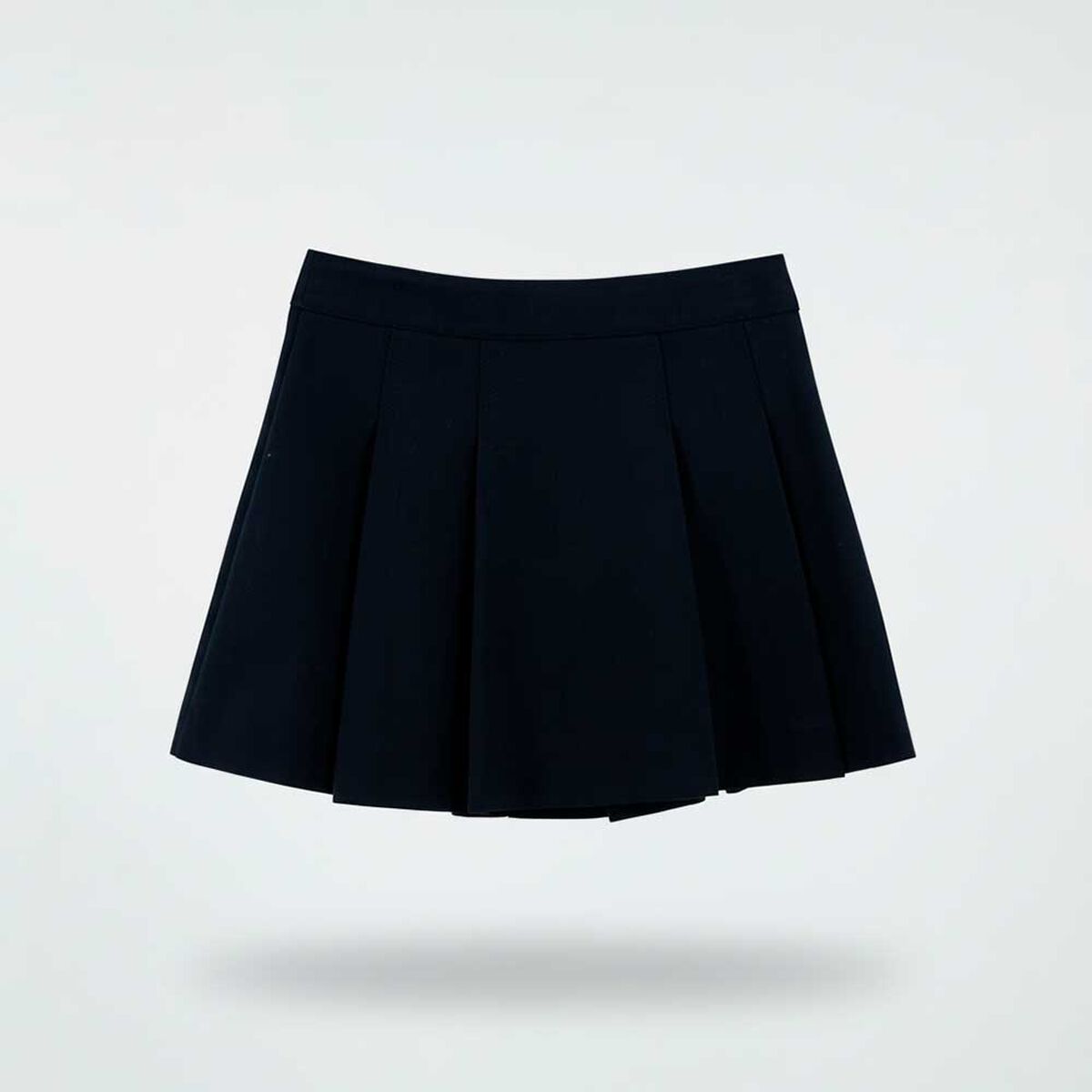 Falda Escolar Plizada Ni&ntilde;a Talla 6 y 8 Crescendo