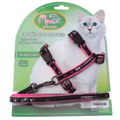 Arnés Mascan con Correa para Gato