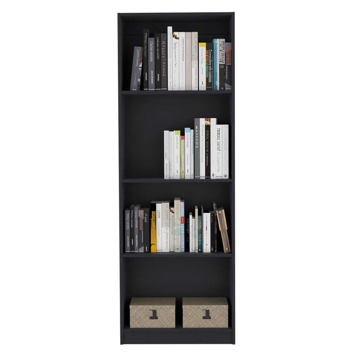 Biblioteca Recta TuHome Home E1 Wengue