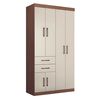 Clóset Onessta Verona 6 Puertas 2 Cajones Jatoba Arena