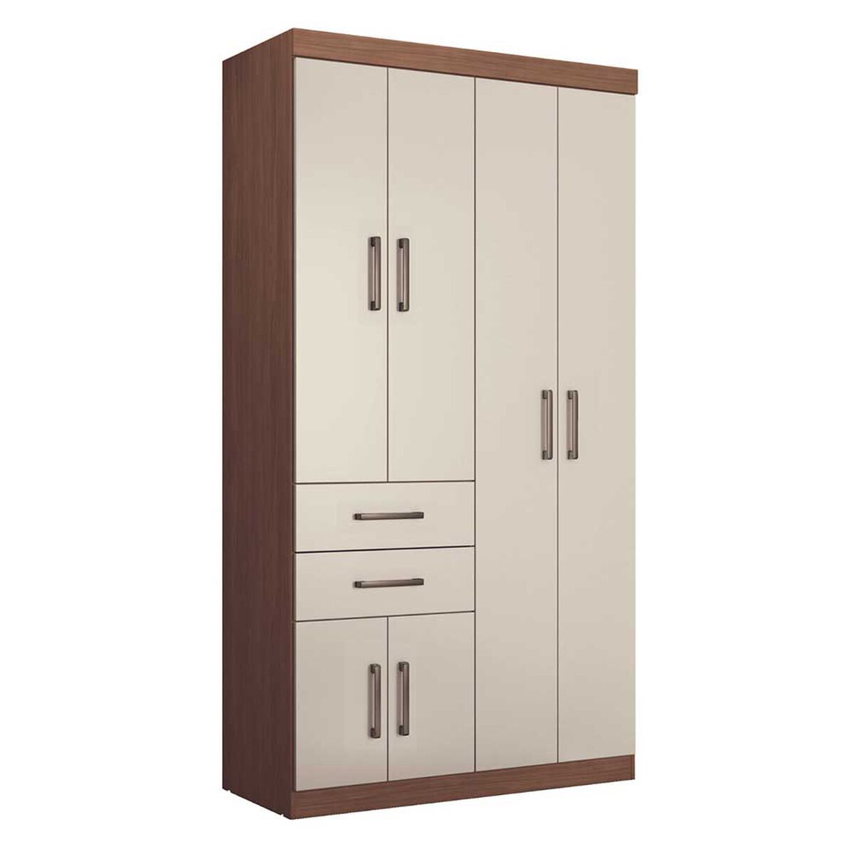 Clóset Onessta Verona 6 Puertas 2 Cajones Jatoba Arena