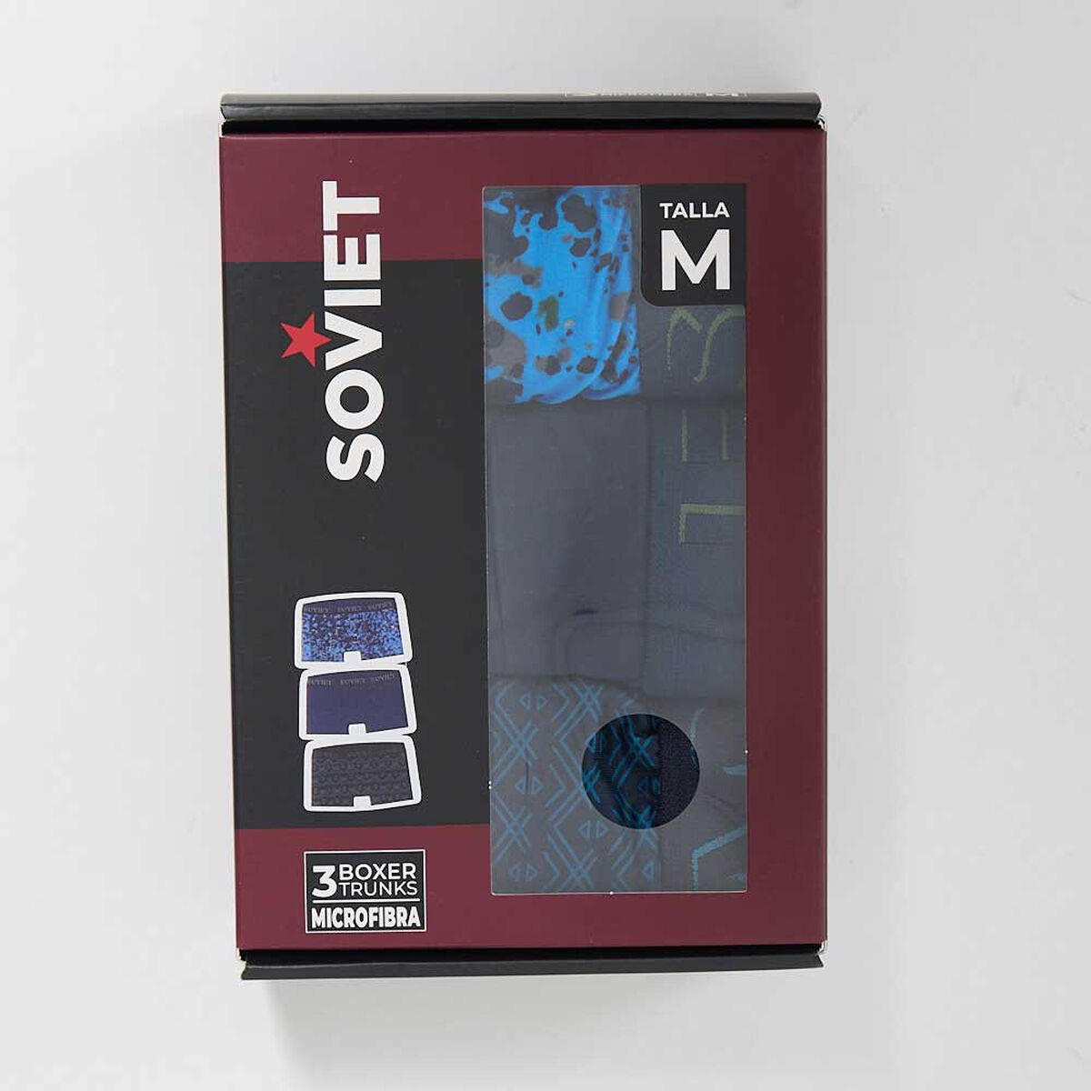 Pack 3 B&oacute;xer Hombre Soviet