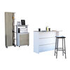 Mueble Cocina 36 + Barra de Cocina + Optimizador TuHome Kitchen