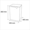 Freezer Horizontal Maigas HS-131C 100 lts.