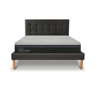 Cama Europea CIC King Hybrid Plus Infinity + Respaldo