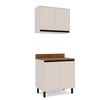 Kit Cocina Modular Premier Vekkahome 4 Puertas Beige
