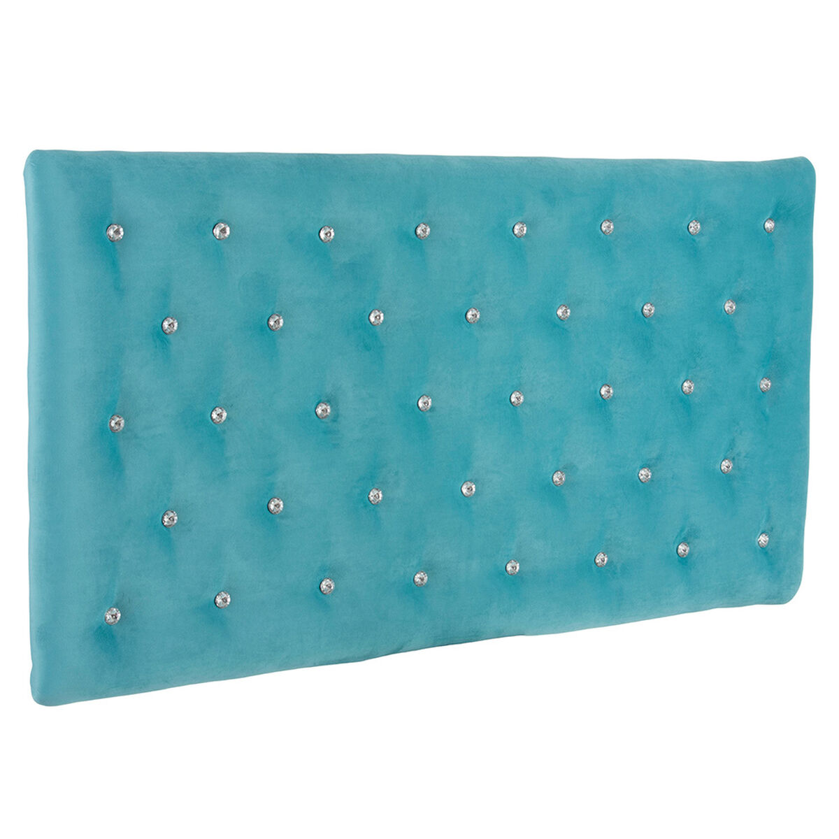 Respaldo Bodevir 1,5 Plazas Diamond Turquesa