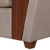 Sofá Seccional Ruzam Mobel Creta 5 Cuerpos Lino Beige