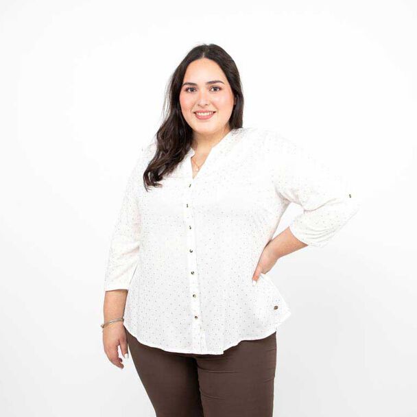 Blusa Manga Larga Mujer Extralindas