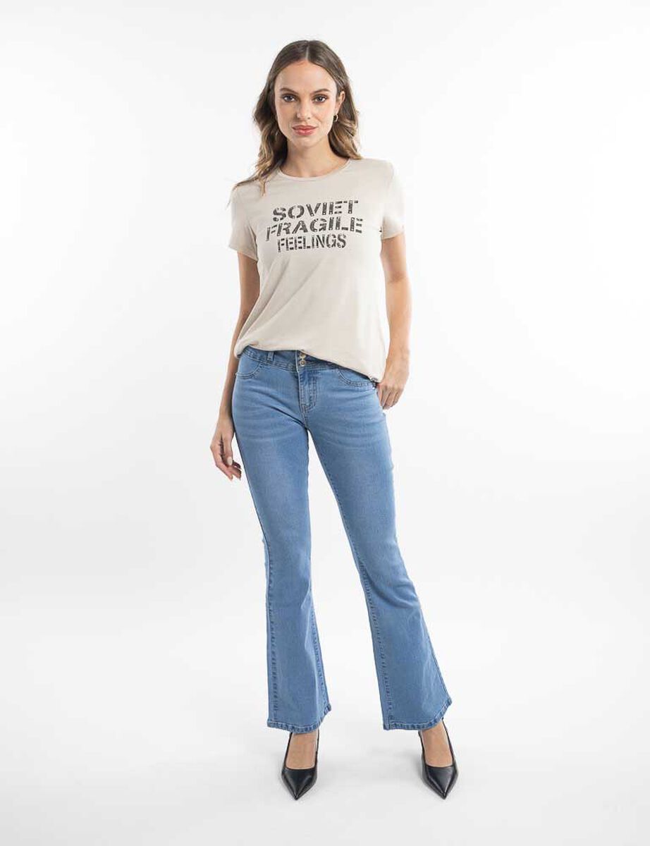 Jeans Flare Mujer Soviet